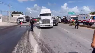 Ninguno de los involucrados presentó heridas graves