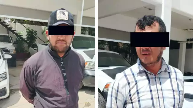 Los sospechosos, aparentemente de origen colombiano, estaban amenazando y extorsionando a una mujer