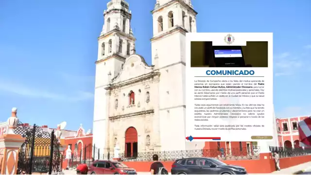 Usan nombre de sacerdote en Campeche para estafar por redes sociales