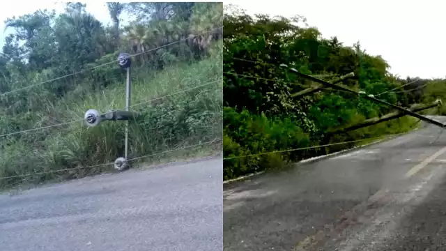 Los pobladores, como Renzo Reyes López, exigen la intervención urgente de la Comisión Federal de Electricidad (CFE) para resolver el problema