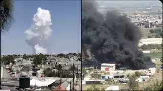 Explotan dos polvorines en Tultepec, hay tres lesionados; videos muestran magnitud del estallido
