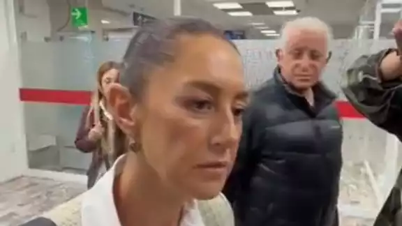 Claudia Sheinbaum, virtual presidenta electa llegó esta mañana a Zacatecas