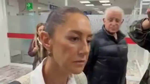 Claudia Sheinbaum, virtual presidenta electa llegó esta mañana a Zacatecas