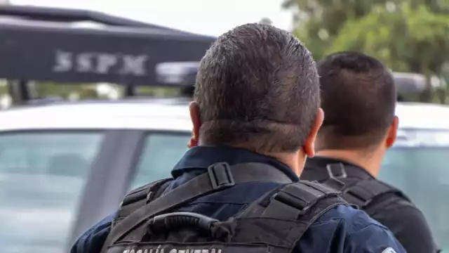 Agentes de la Fiscalía General del Estado (FGE) de Querétaro auxiliaron a Jesús Calderón