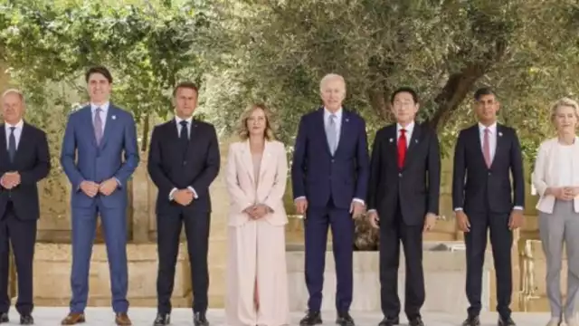 Reunión de líderes del G7 en Italia