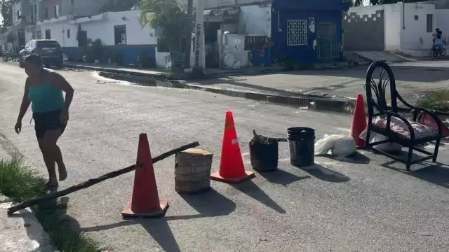 Así lucían los bloqueos en Progreso