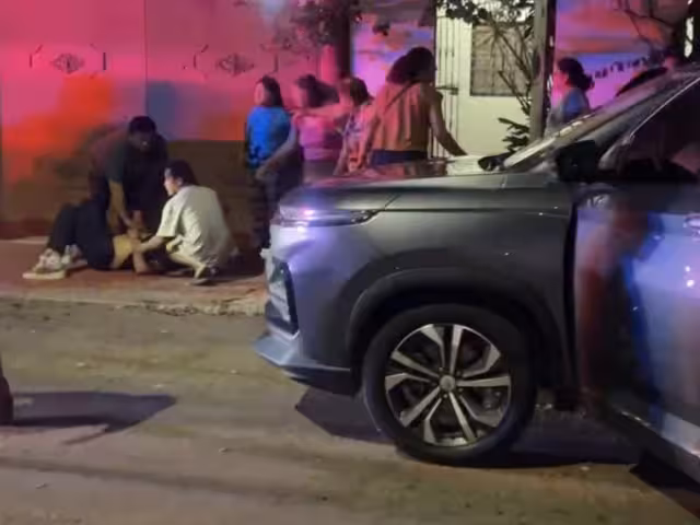 La menor de edad fue trasladada al Hospital General de Cancún