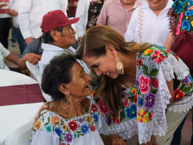 La gobernadora Mara Lezama celebra junto a dignatarios el Día Nacional Maya.