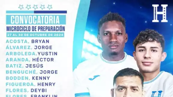 Lista de convocados catrachos