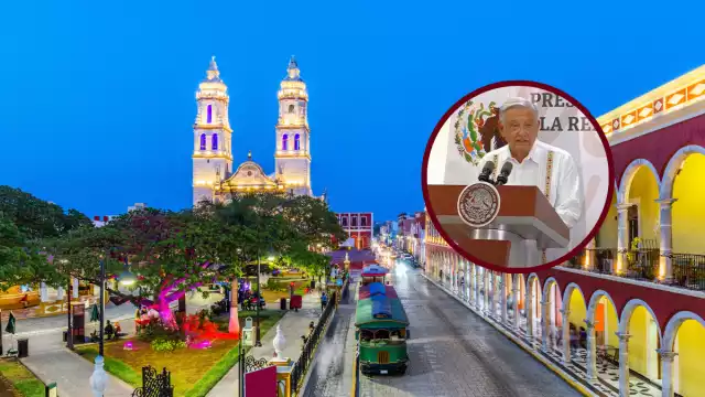 Campeche despide a AMLO con amor