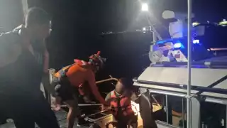 Extranjero es evacuado de emergencia desde buque frente a Isla Mujeres   