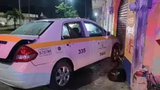 Accidentada jornada para taxistas en Chetumal