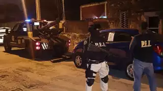 Mérida: SSP asegura vehículo  implicado en el atropellamiento de un presunto delincuente 