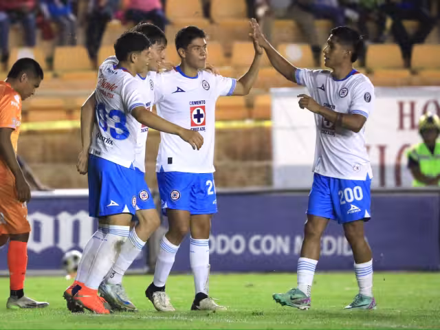 Cruz Azul echó mano de los jóvenes canteranos