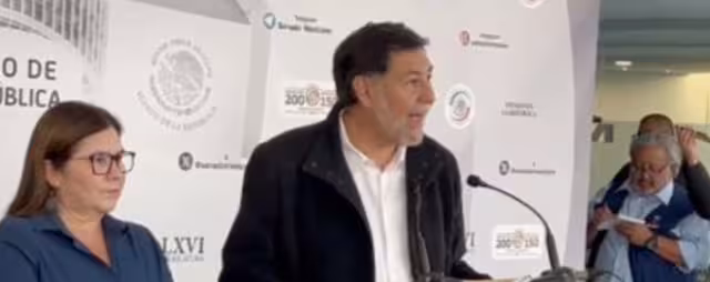 Gerardo Fernández Noroña, presidente del Senado de la República