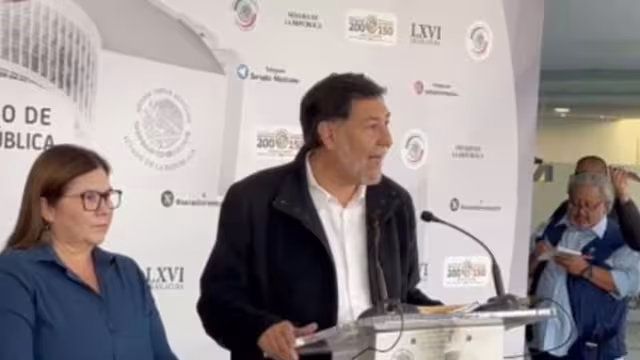 Gerardo Fernández Noroña, presidente del Senado de la República