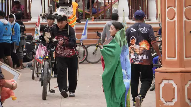 El frío no los detiene