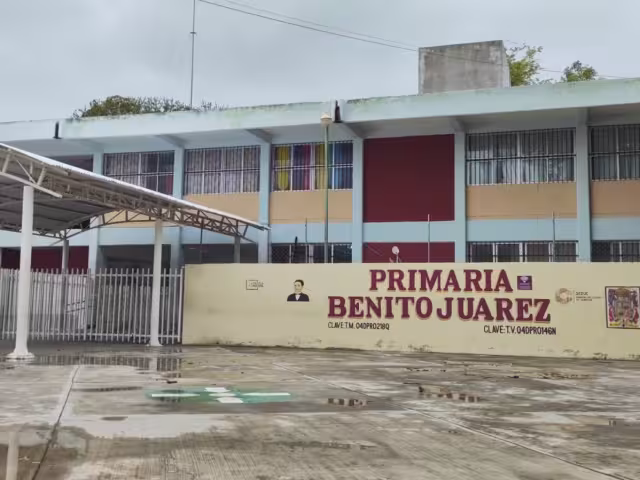 Más del 90% de ausentismo escolar se registró en Ciudad del Carmen debido a las intensas lluvias