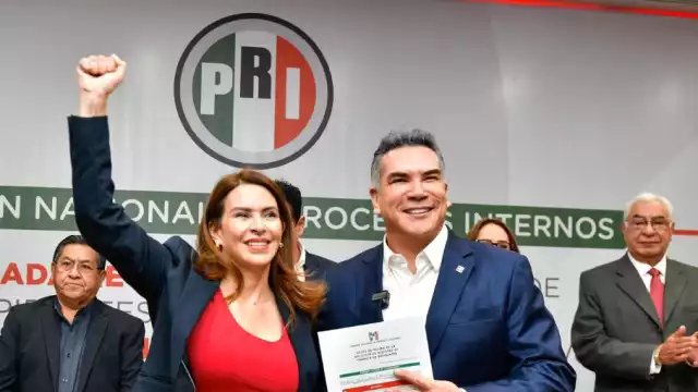 Alejandro 'Alito' Moreno realizó su registro para buscar la reelección en la dirigencia nacional del PRI