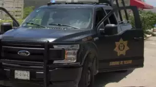 Hombre amenaza a policías de la SSP Yucatán en Ciudad Caucel