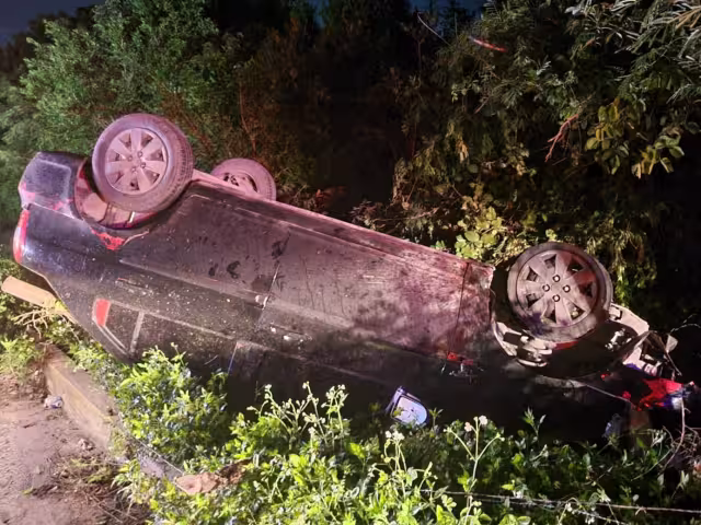 En el accidente no se reportaron personas lesionadas, solo daños materiales