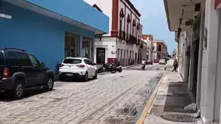   Calma en el Centro Histórico de Campeche a pesar de amenaza por Huracán Beryl: EN VIVO  