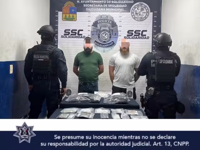 Canadienses detenidos por ser presuntos tiradores.