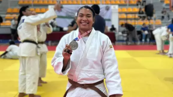 Naomi Pozo expresó su felicidad de haber podido competido con otras grandes atletas