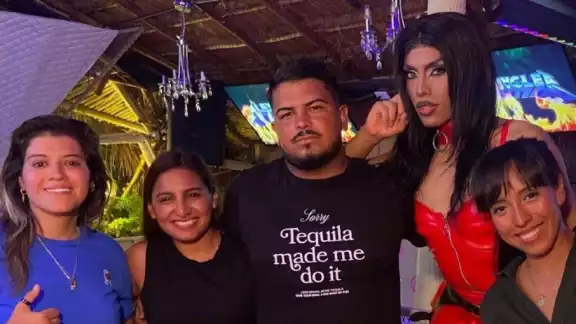 Integrantes de la comunidad LGBT+ en Playa del Carmen Integrantes de la comunidad LGBT+ en Playa del Carmen
