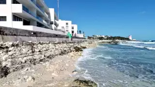Avanza el deterioro del malecón Oriente de Isla Mujeres; isleños piden su renovación