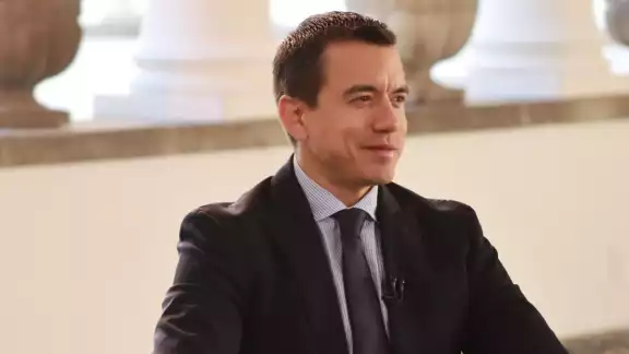 Daniel Noboa, presidente de Ecuador