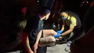 Conductora presuntamente ebria choca a motociclista argentino en Tulum