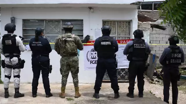 Elementos de diferentes corporaciones federales, estatales y municipales cumplimentaron los cateos.