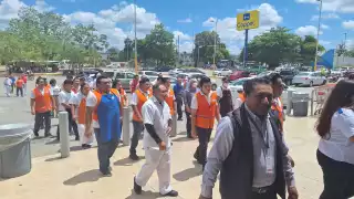 Así fue el Simulacro Nacional 2025 en  Felipe Carrillo Puerto