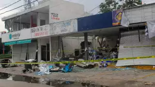 Fuerte explosión en lavandería de Mérida alarma a vecinos y causa daños a comercios