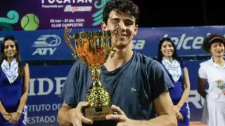 Elizara Yaneva  y Thomas Faurel, campeones de la Copa Mundial Yucatán de Tenis J500  