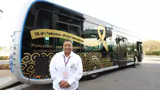 Yucatán presenta el primer transporte público del país para la concientización sobre el cáncer infantil     