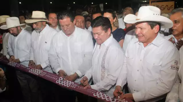El gobernador Joaquín Díaz Mena inauguró la 50ª edición de la Feria Yucatán 2024