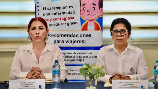 El Consejo Coordinador Empresarial (CCE) de Campeche se une a las labores de prevención contra el sarampión.