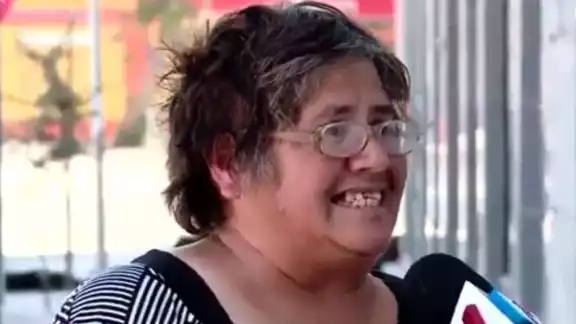 La mujer que se viralizó por un comentario.
