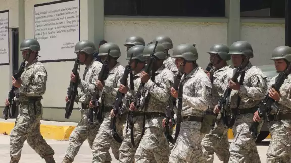 Campeche se prepara para el desfile cívico-militar de Independencia en el malecón Campeche se prepara para el desfile cívico-militar de Independencia en el malecón