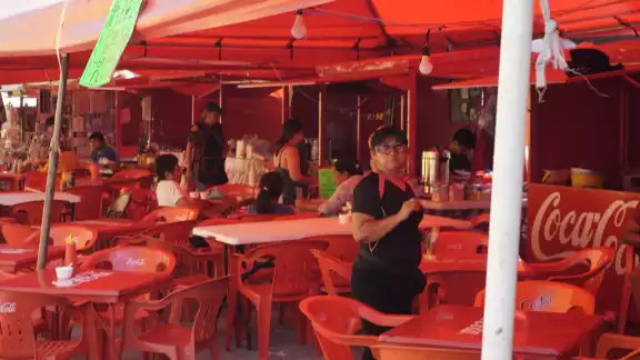 Los puestos en el parque de Guadalupe, cuentan con permiso por 12 días