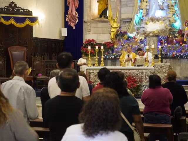 El mensaje fue durante la misa