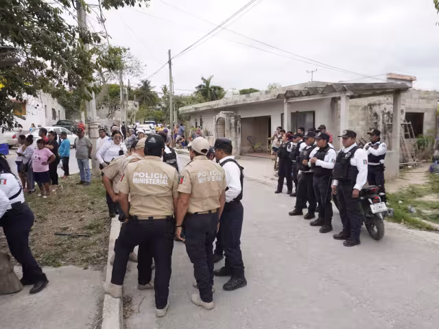 Los mismos pobladores evitaron que le quitaran su predio a una familia