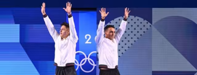 La virtual presudenta electa, Claudia Sheinbaum, felicitó a los clavadistas  Juan Manuel Celaya y Osmar Olvera por haber obtenido medalla de plata en los Juegos Olímpicos de Paris