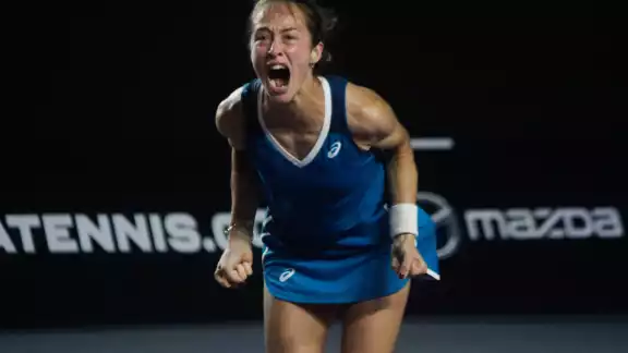 Renata Zarazua se despide del Mérida Open WTA 250. Renata Zarazua se despide del Mérida Open WTA 250.