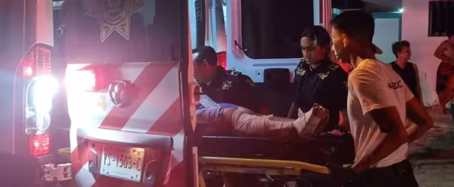 Una mujer fue trasladada al hospital en Progreso