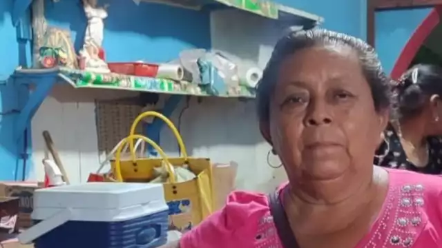 Mireya Changs, una de las locatarias perjudicadas