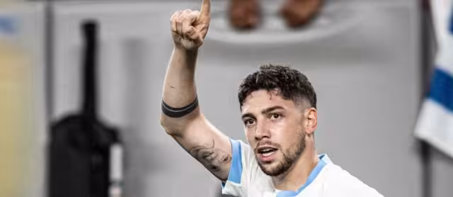 Federico Valverde anotó en el Uruguay vs Bolivia