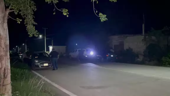Las autoridades llegaron a la carretera 307 donde se suponía que estaba la víctima, pero ante una revisión, no fue encontrada Las autoridades llegaron a la carretera 307 donde se suponía que estaba la víctima, pero ante una revisión, no fue encontrada
